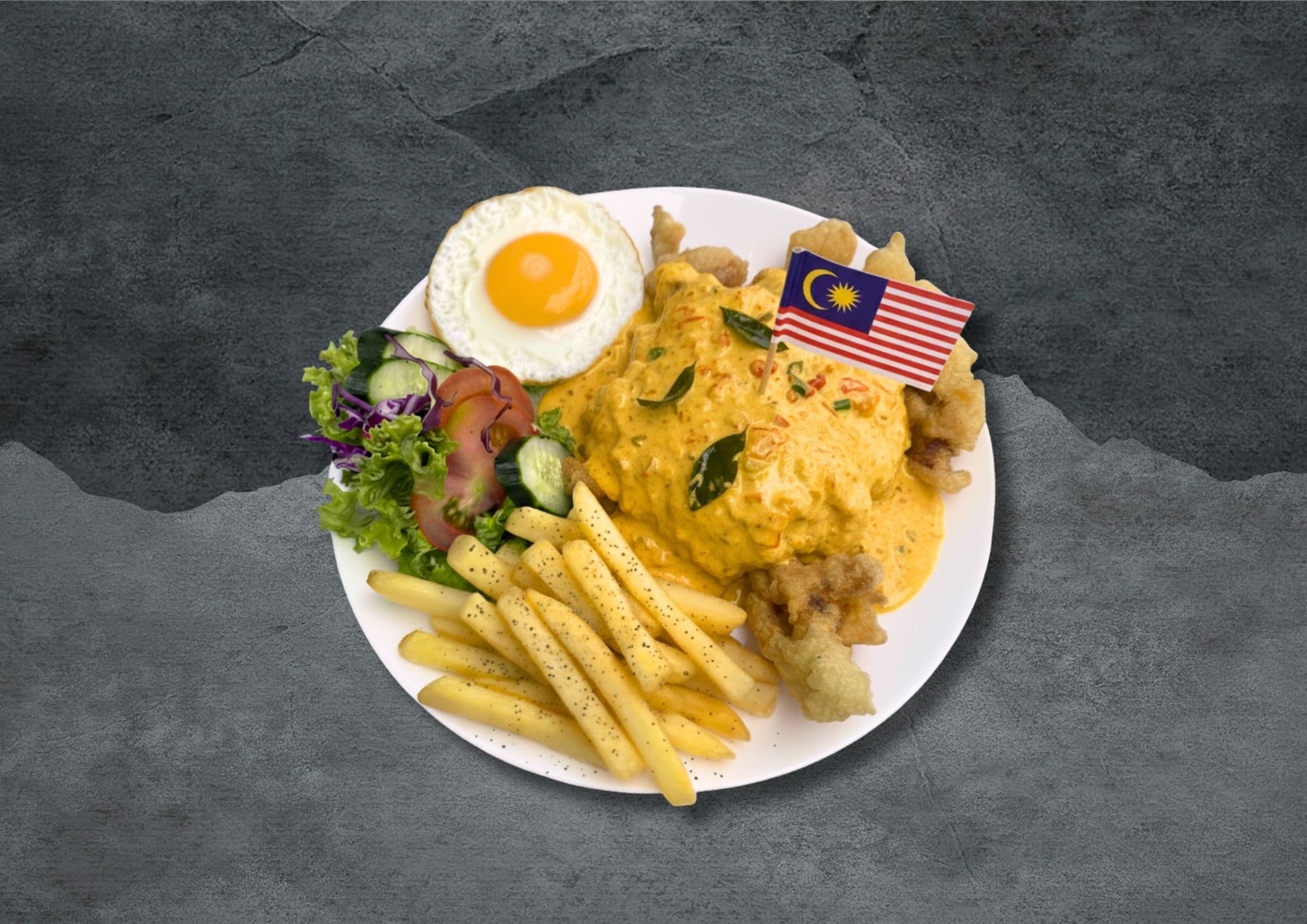 Spicy Lobster Cream Sauce Chicken Chop