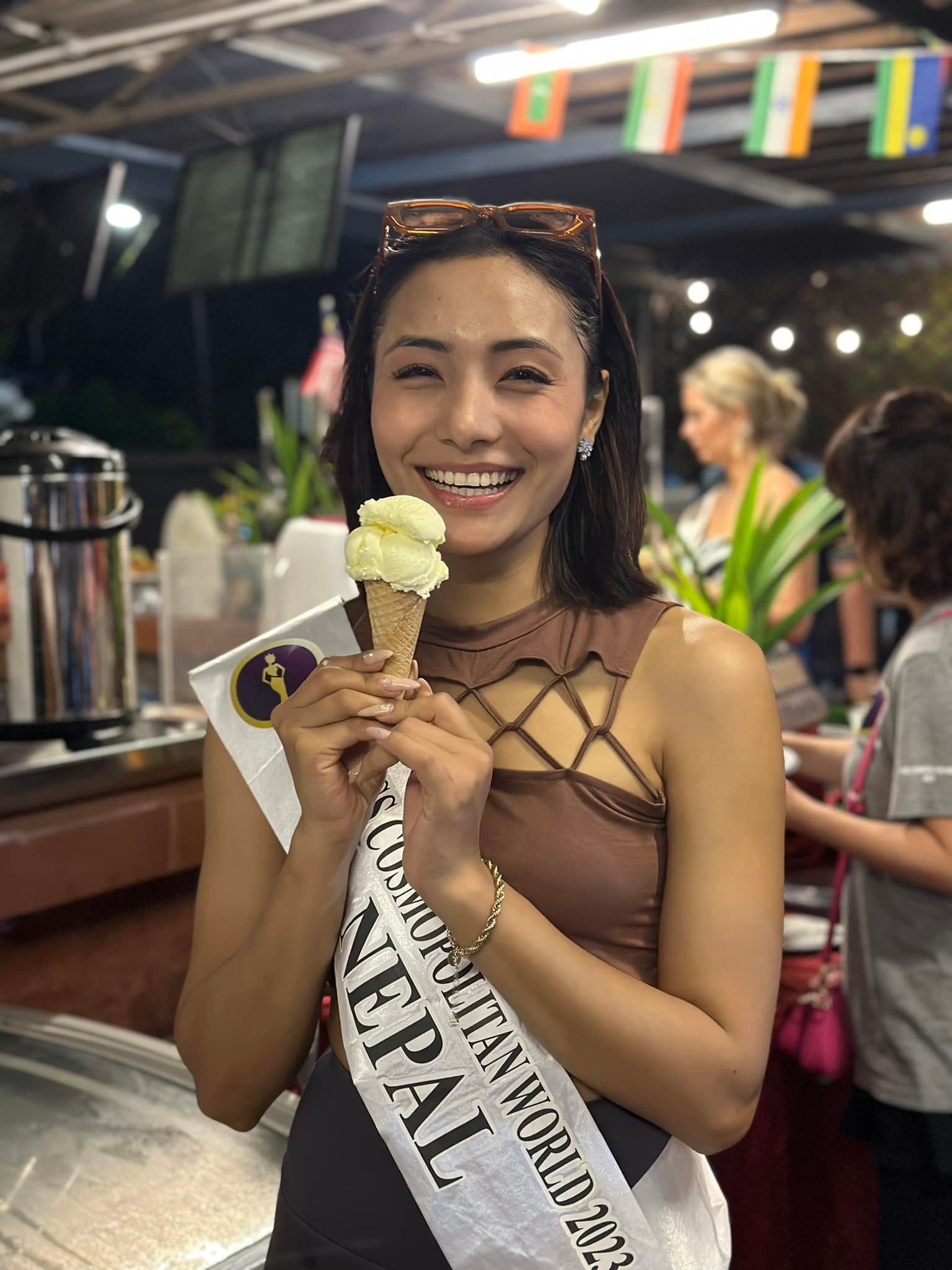 Miss Cosmopolitan Nepal at PassionFood