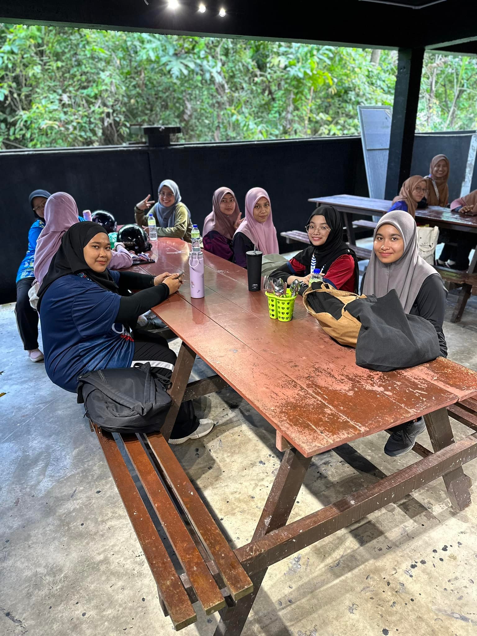 Customers enjoying PassionFood